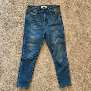 High Rise Super Skinny Ankle Jean